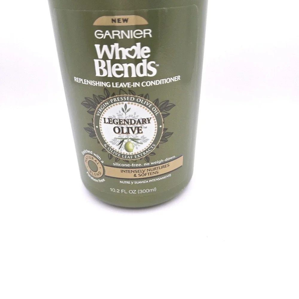Garnier Whole Blends LEGENDARY OLIVE Replenishing LeaveIn Conditioner 10.2oz NEW